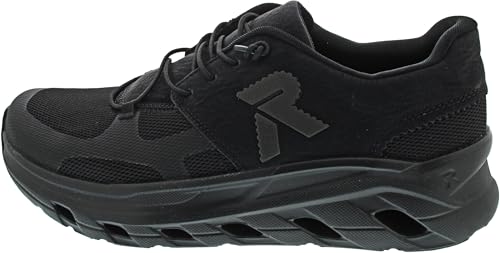 Rieker Herren U3500 Sneaker Low, Schwarz, 42 EU von Rieker