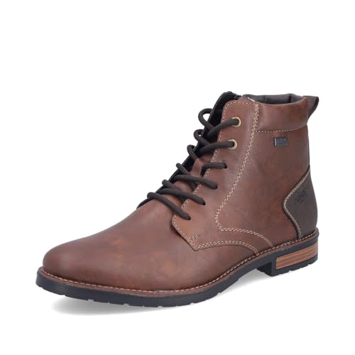 Rieker Herren Winterstiefel 14640, Männer Stiefel, wasserabweisend, riekerTEX,uebergangsschuhe,Boots,Winterschuhe,braun (25),44 EU / 9.5 UK von Rieker