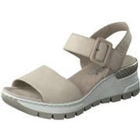 Rieker Keilsandale Damen beige|beige von Rieker