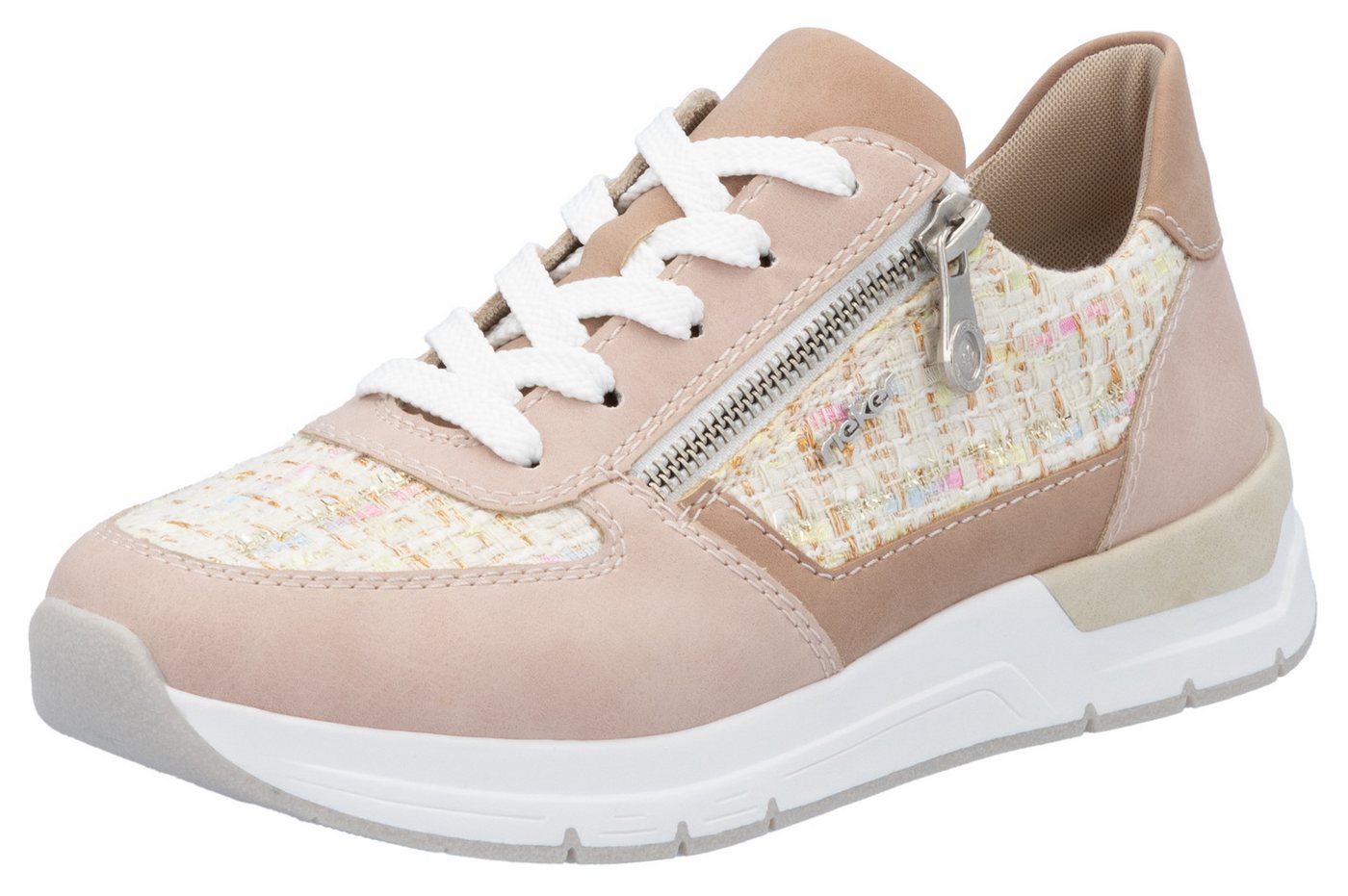 Rieker Keilsneaker, Halbschuh, Freizeitschuh, Casual-Schnürschuh im Materialmix Rieker Keilsneaker, Halbschuh, Freizeitschuh, Casual-Schnürschuh im Materialmix von Rieker
