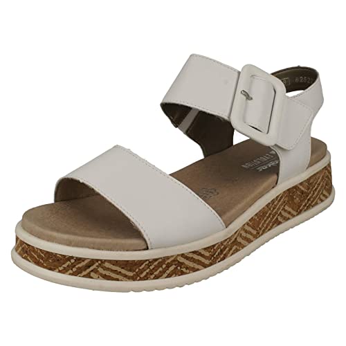 Rieker Mode Womens Sandals 38 Weiß von Rieker