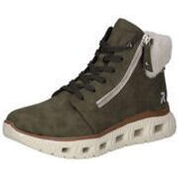 Rieker R-Schnür Boots Damen grün von Rieker