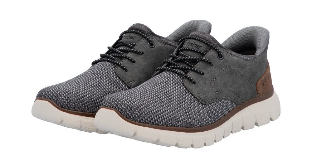 Rieker Ready2GO Slip-On Sneaker Schlupfschuh, Halbschuh, Freizeitsneaker mit Gummizug von Rieker