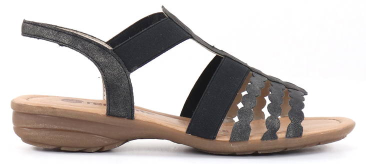 Rieker Remonte Sandalen R3665-45, dunkelgrau von Rieker