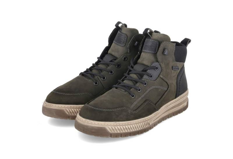 Rieker Rieker 38554-54 Herren Leder und Synthetik gruen Schnürstiefel von Rieker