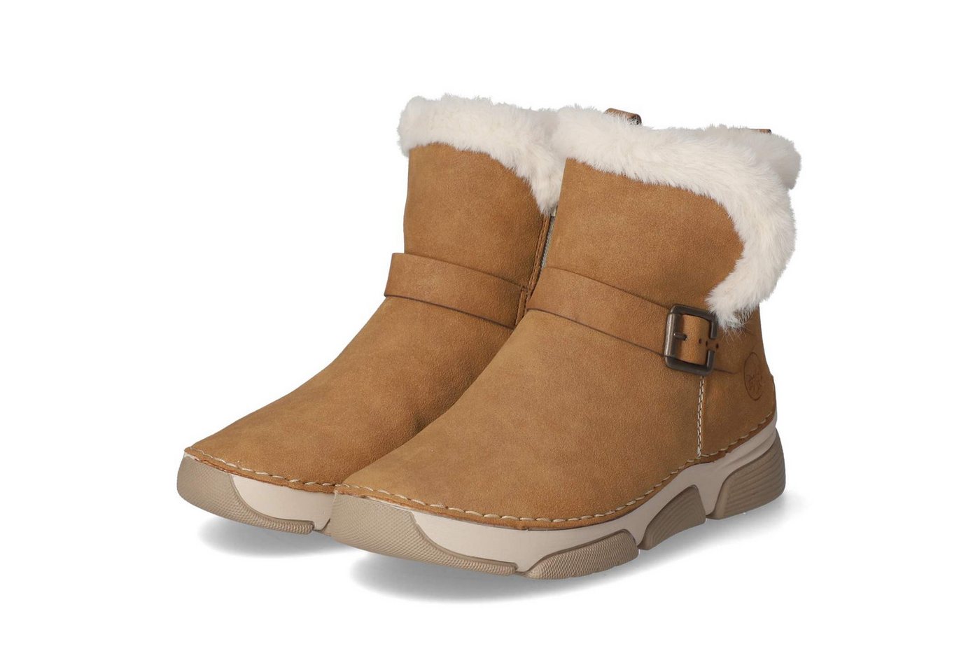 Rieker Rieker 45966-20 Damen Synthetik braun Winterstiefel von Rieker