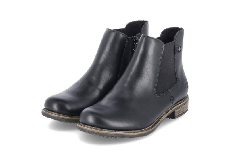 Rieker Rieker 74854-00 Damen Synthetik schwarz Schlupfstiefel von Rieker
