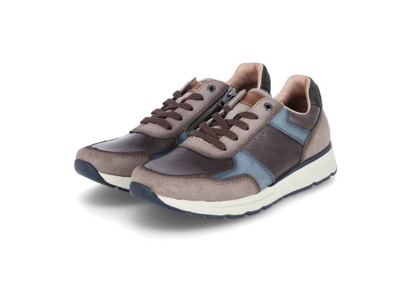 Rieker Rieker B0704-25 Herren Leder und Synthetik braun Schnürschuh von Rieker