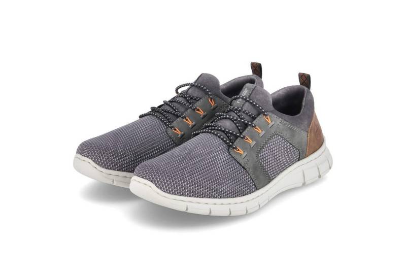 Rieker Rieker B7796-42 Herren Textil & Synthetik grau Slipper von Rieker