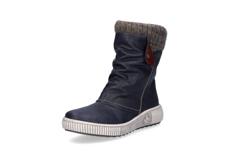 Rieker Rieker Damen Boot blau Ankleboots von Rieker