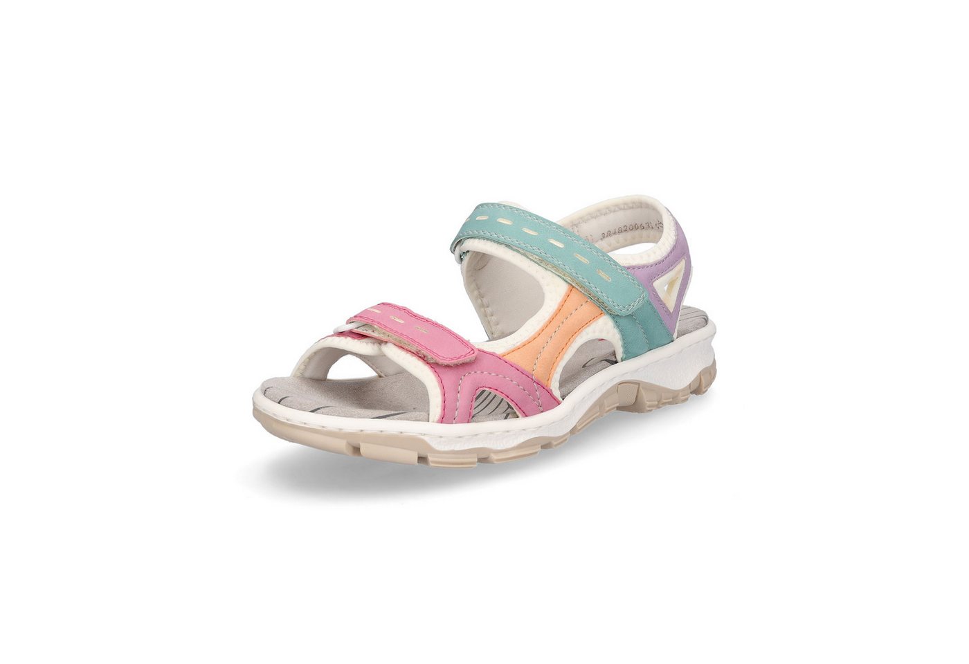 Rieker Rieker Damen Sandale multi rainbow Sandale von Rieker