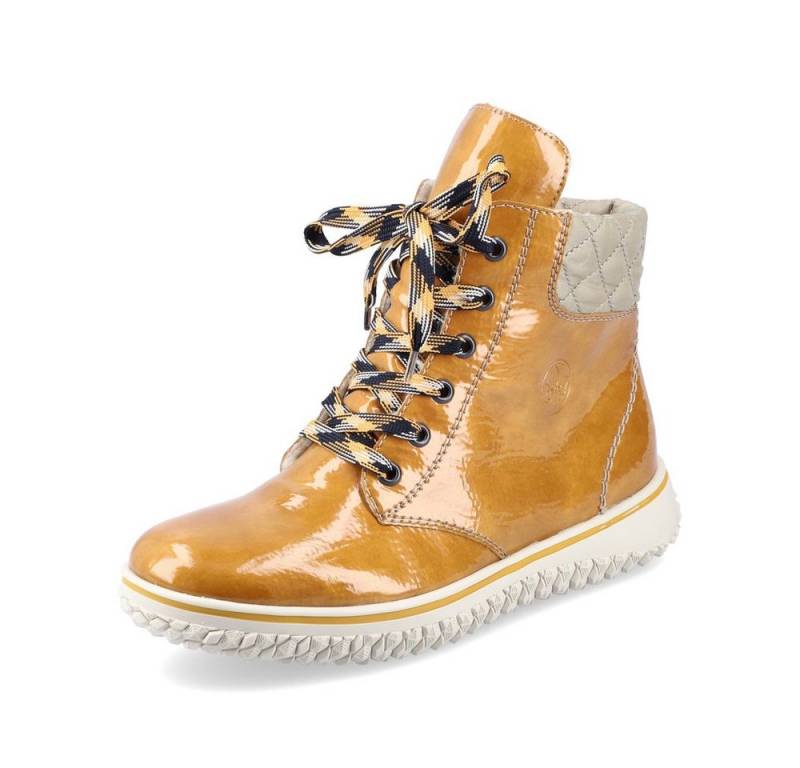 Rieker Rieker Damen Schnürstiefelette Z4206-68 gelb Stiefelette von Rieker