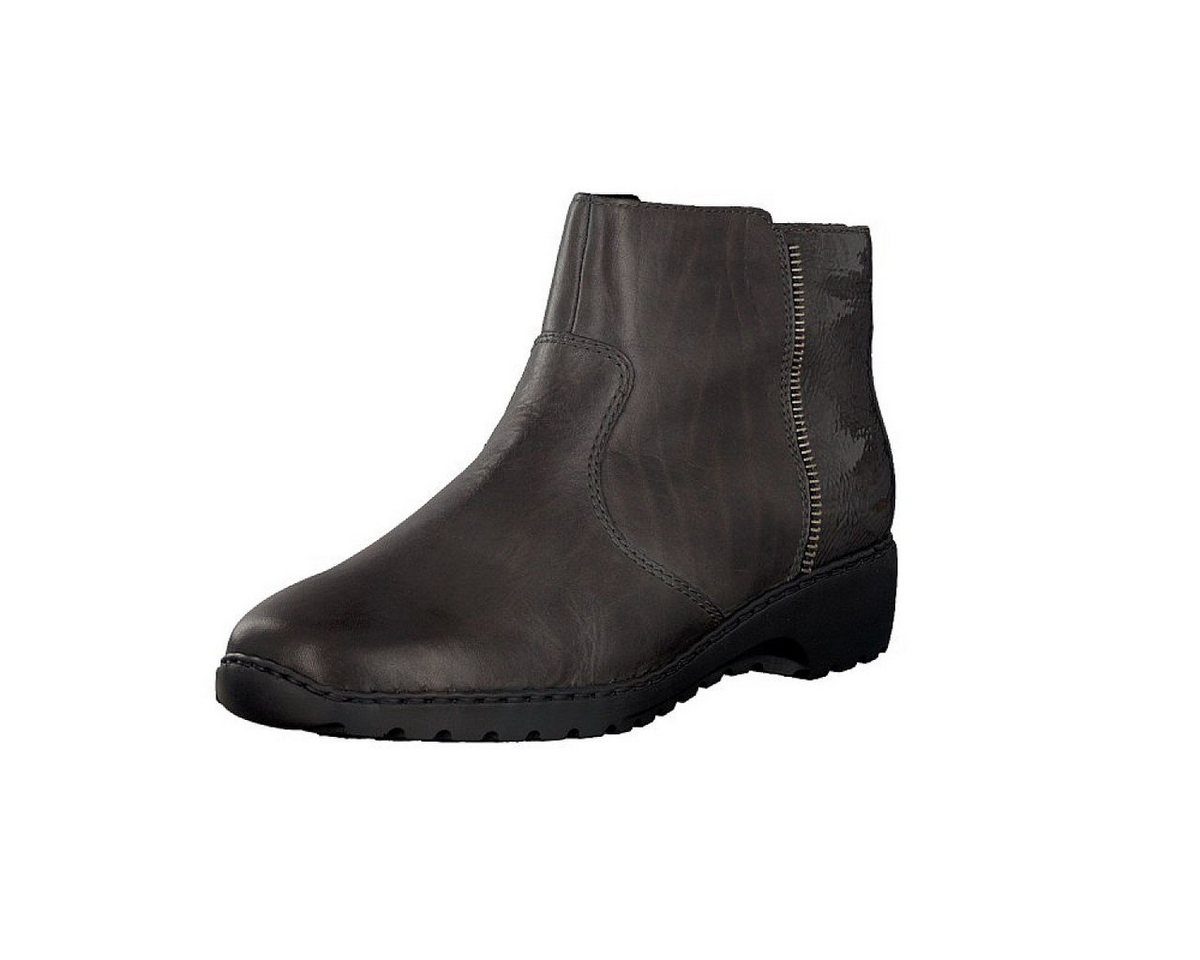 Rieker Rieker Damen Stiefelette grau Stiefelette Rieker Rieker Damen Stiefelette grau Stiefelette von Rieker