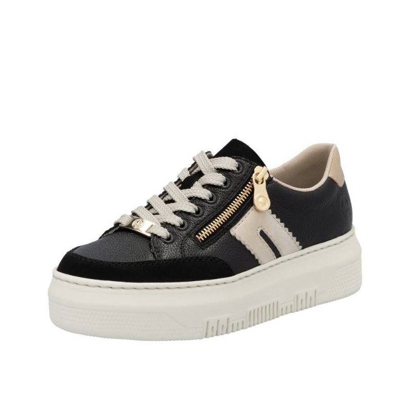 Rieker Rieker - Halbschuhe - Schwarz Schnürschuh von Rieker
