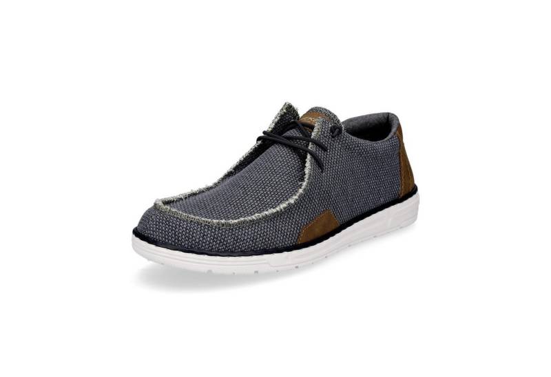 Rieker Rieker Herren Canvas Slipper denim blau Slipper von Rieker