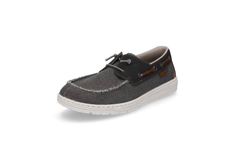Rieker Rieker Herren Canvas Slipper schwarz Slipper von Rieker
