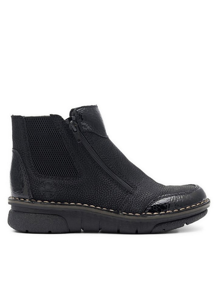 Rieker Rieker Stiefeletten Damen 73355-00 Schwarz Stiefelette von Rieker