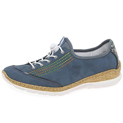Rieker Ripple Womens Trainers 37 EU Light Blue Multi von Rieker