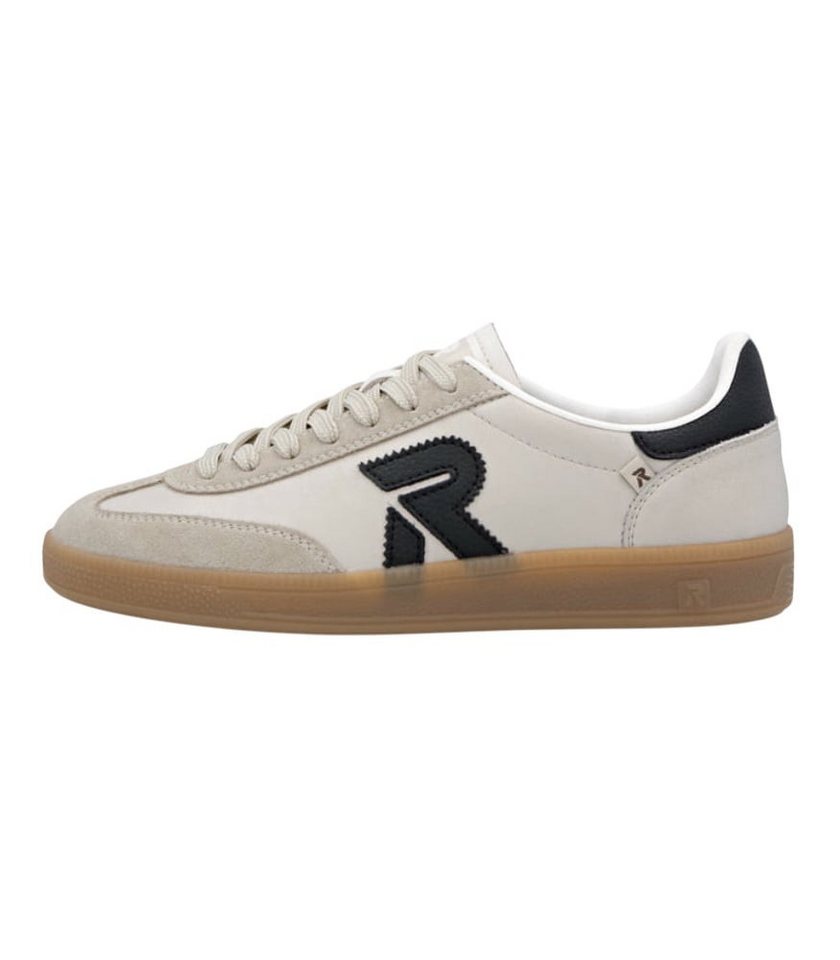 Rieker San Diego (Glattleder) beige Damen Sneaker von Rieker