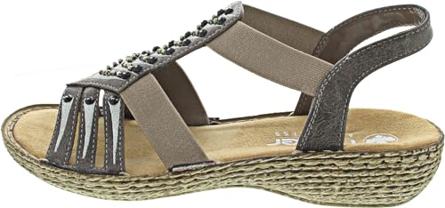 Rieker Sandale Grau von Rieker