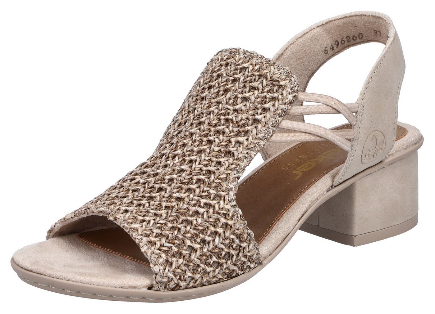 Rieker Sandalette Sommerschuh, Schaftsandale mit seitlichen Gummizügen für guten Sitz Rieker Sandalette Sommerschuh, Schaftsandale mit seitlichen Gummizügen für guten Sitz von Rieker