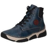 Rieker Schnür Boots Damen blau von Rieker