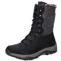 Rieker Schnür Boots Damen schwarz von Rieker