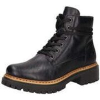 Rieker Schnür Boots Damen schwarz von Rieker