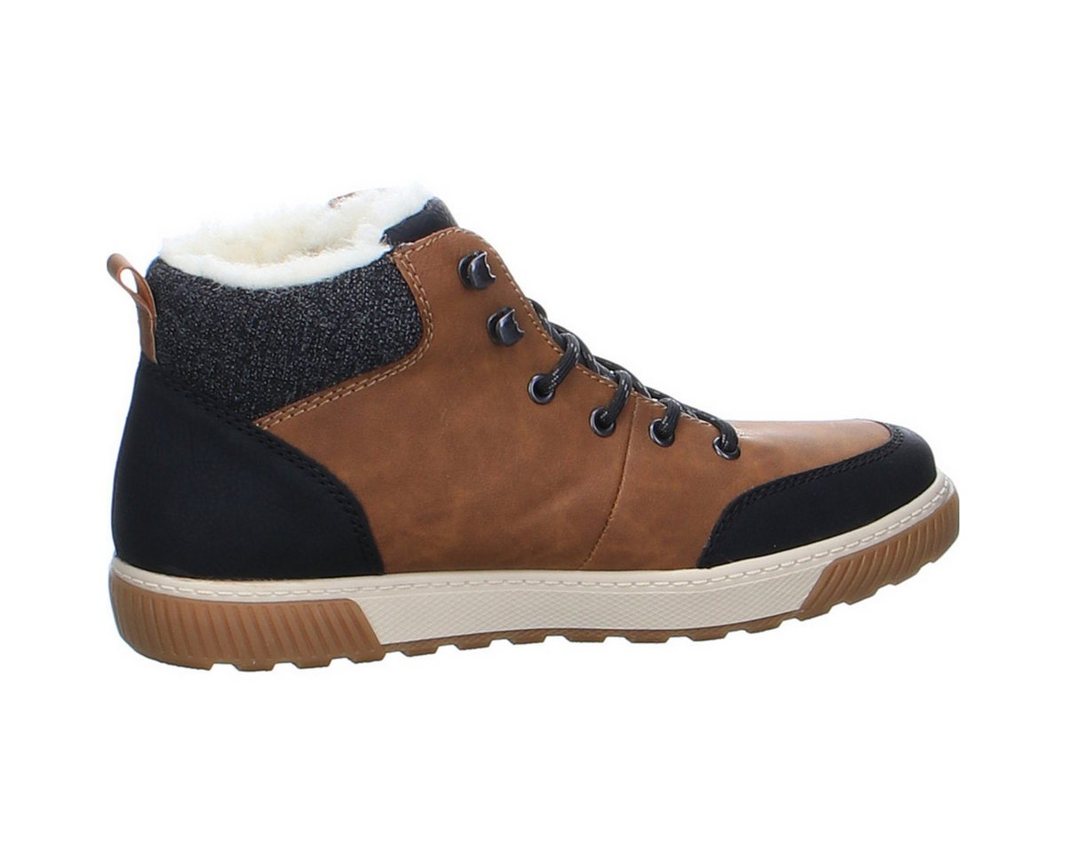 Rieker Schnür-Stiefeletten für Herren in schwarz Stiefelette (1-tlg) von Rieker