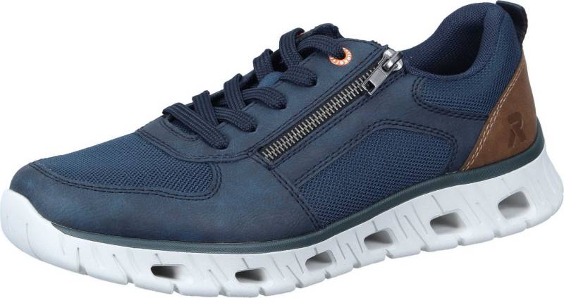 Rieker Schnürer Schnürschuh aus Textil/Synthetik von Rieker