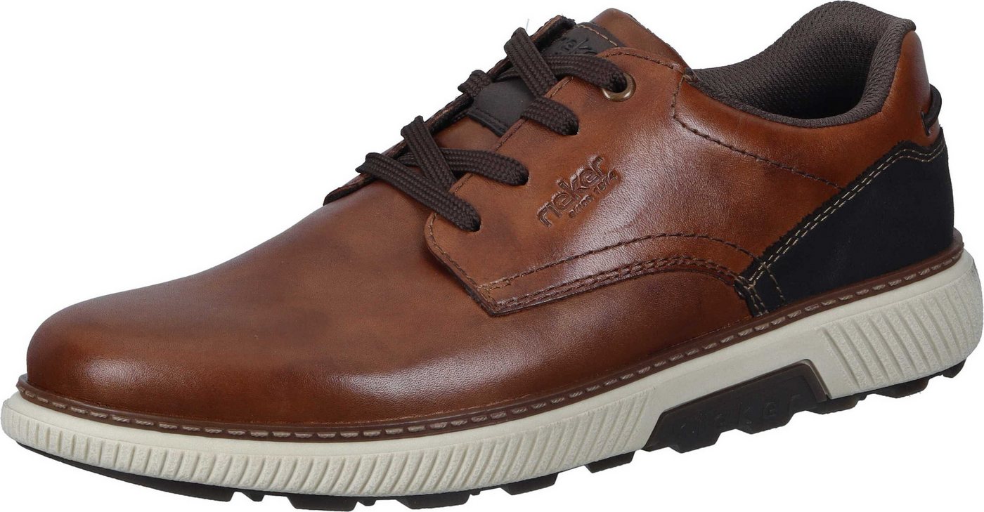 Rieker Schnürer Schnürschuh aus echtem Leder von Rieker