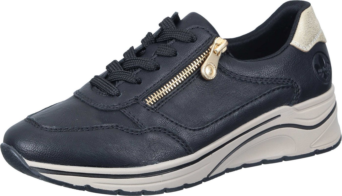 Rieker Schnürer Schnürschuh aus strapazierfähigem Synthetik von Rieker