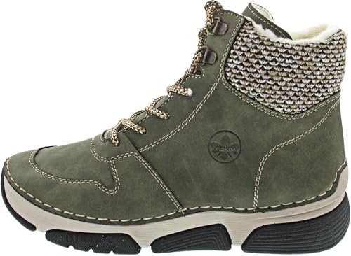 Rieker Schnürstiefel Grün von Rieker