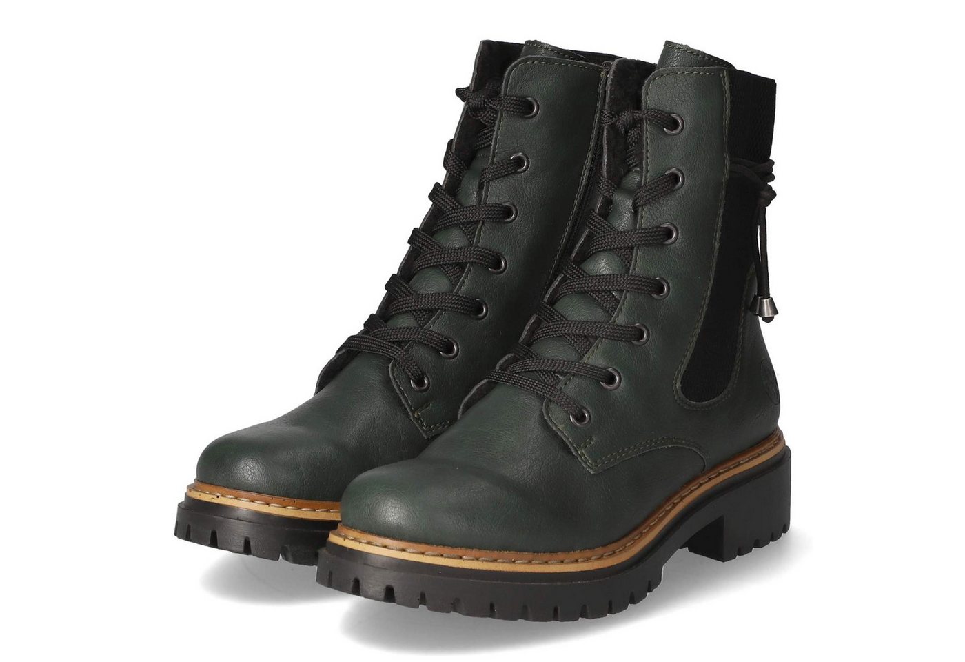 Rieker Rieker 72637-54 Damen Synthetik gruen Winterstiefel von Rieker