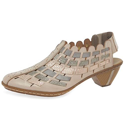 Rieker Sina 46778 Ladies' Basic Casual Shoes 39 EU Clay/Light Rose von Rieker