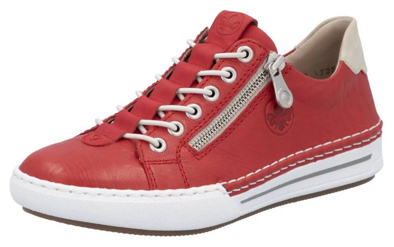 Rieker Slip-On Sneaker, Slipper, Schlupfschuh, Halbschuh, Freizeitschuh in schmaler Form von Rieker