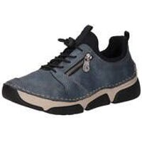 Rieker Slipper Damen blau von Rieker