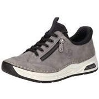 Rieker Slipper Damen grau|grau|grau|grau|grau|grau von Rieker