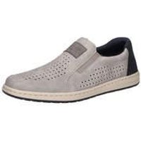 Rieker Slipper Herren grau|grau|grau von Rieker