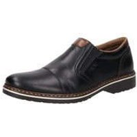 Rieker Slipper Herren schwarz|schwarz von Rieker