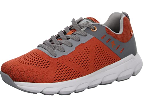 Rieker Sneaker Aperol-Papaya/Beton/Dust/Blei Textil 43 EU von Rieker