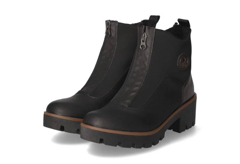 Rieker Rieker 79281-00 Damen Textil & Synthetik schwarz Winterstiefel von Rieker