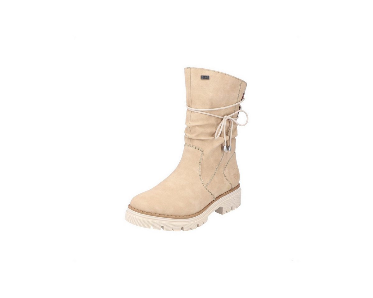 Rieker Stiefeletten für Damen in beige Stiefelette (1-tlg) von Rieker