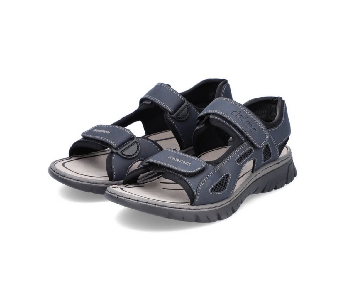 Rieker Trekkingsandale 26761-14 dunkelblau Herren Sandale von Rieker