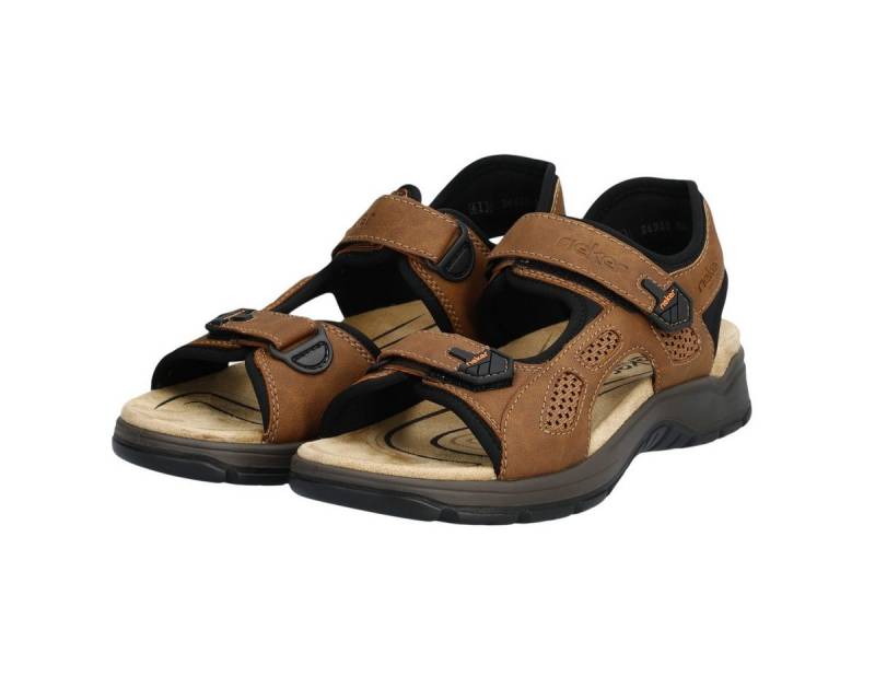 Rieker Trekkingsandale 26955 braun Herren Sandale von Rieker