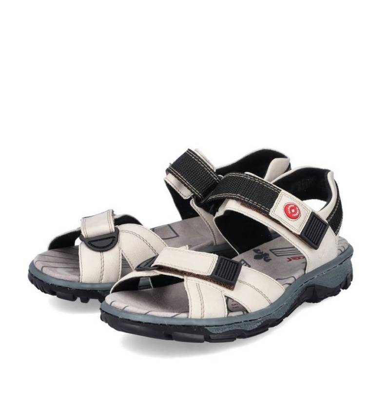 Rieker Trekkingsandalen 68851-80 weiss Damen Sandale von Rieker