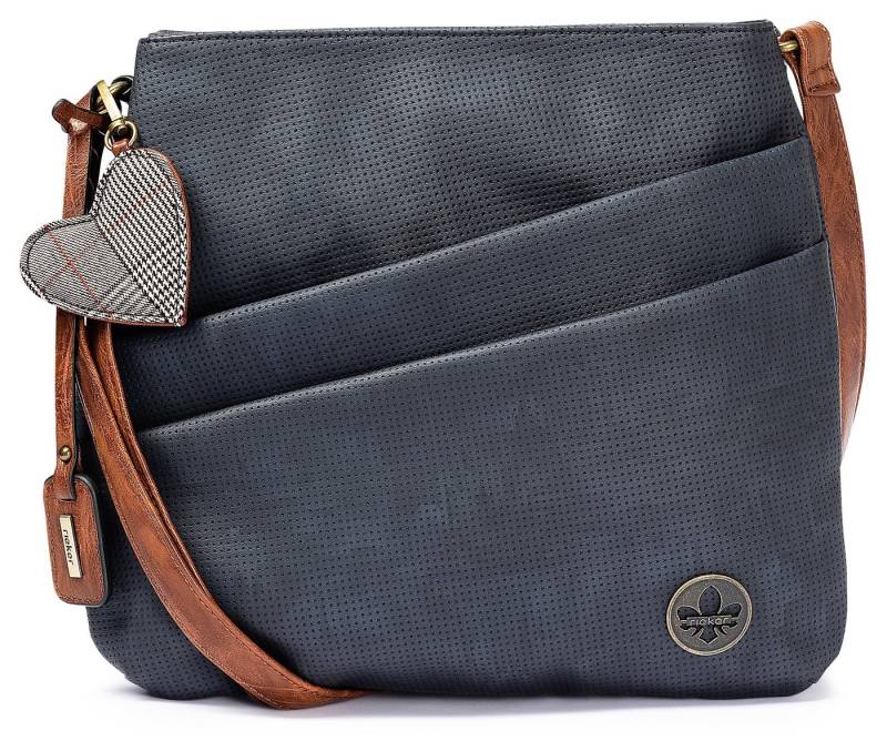 Rieker Umhängetasche, Schultertasche, Damen Handtasche mit zwei Hauptfächern von Rieker