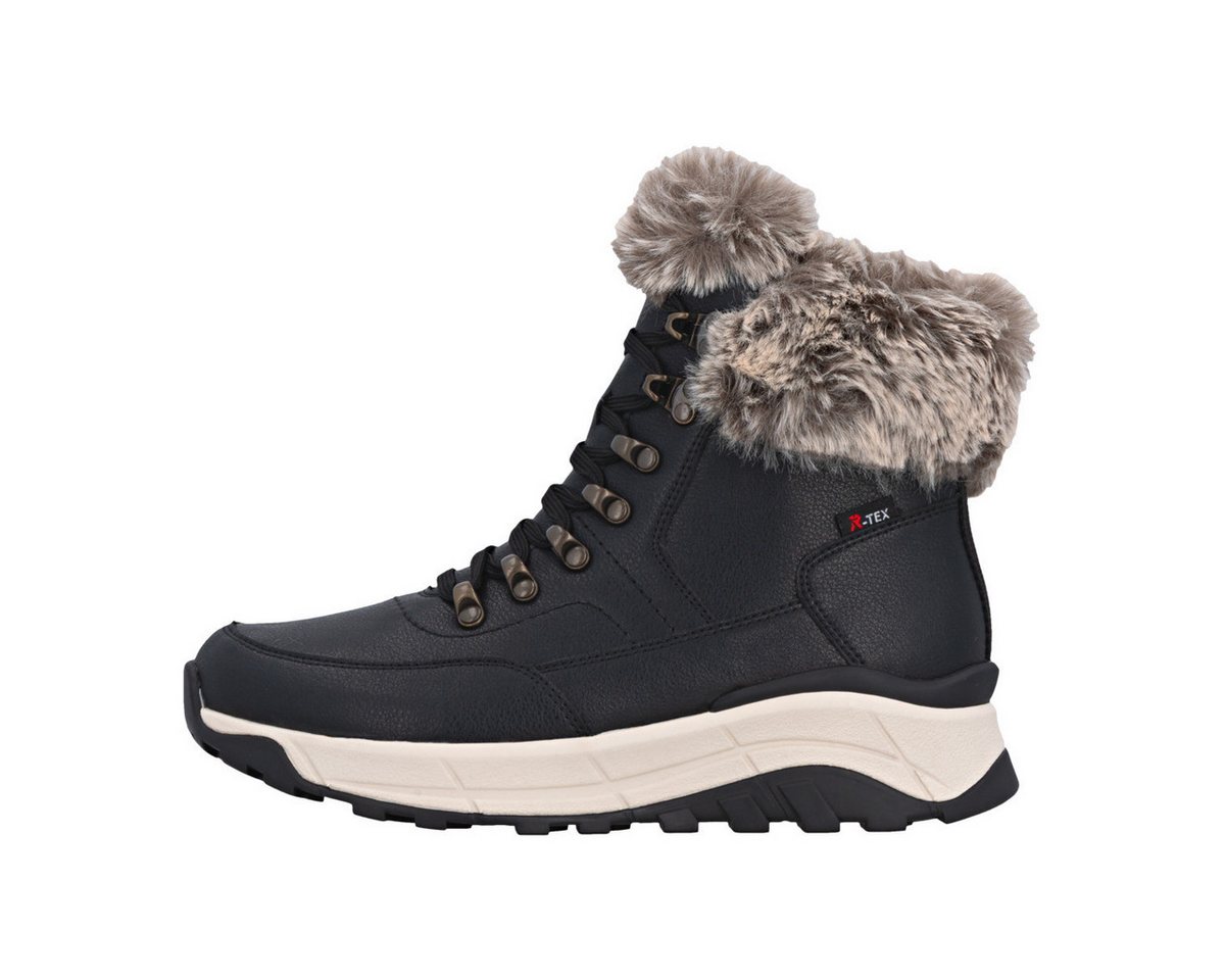 Rieker W0063 Damen Winterstiefel Boots, Stiefeletten, Winterschuhe, Snowboots, Schneeschuhe von Rieker