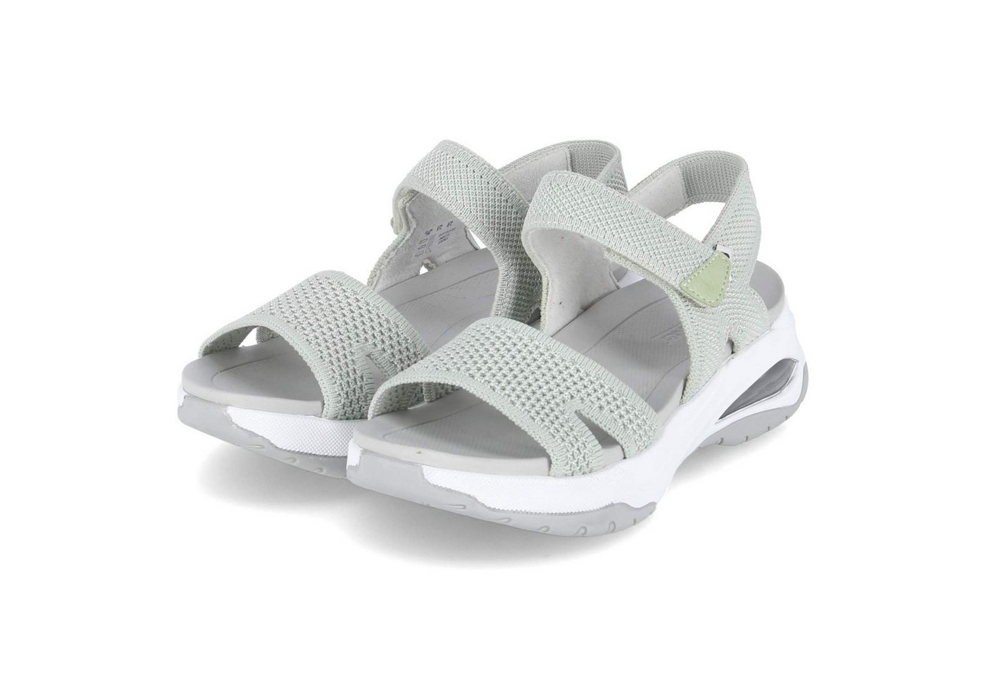 Rieker Rieker W3152-52 Damen Textil tuerkis Sandalette von Rieker