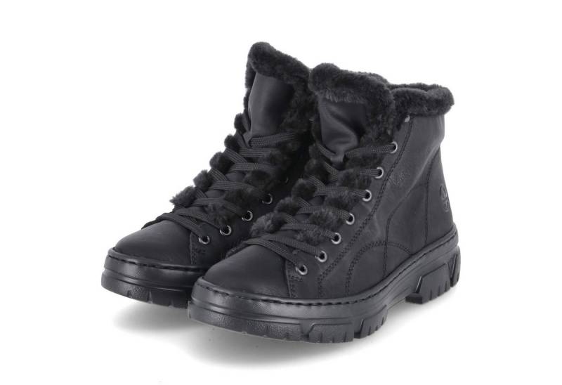 Rieker Rieker Z7411-00 Damen Kunstleder schwarz Winterstiefel von Rieker